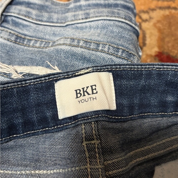 BKE Girls 12 Bootleg Jeans in Light Blue and Dark Blue (Two Pair) - Picture 7 of 10
